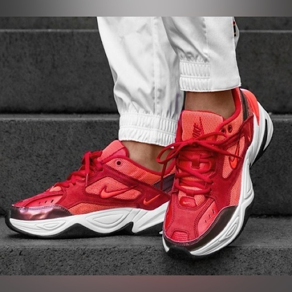 NIKE M2K Tekno❤️‍🔥🔥 Mesh/Suede Chunky Mid-Sole